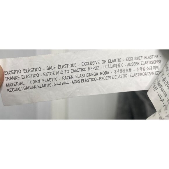 Zara Women's Medium M Med Gray Knit Sweater Long Sleeve Cropped Elastic Waist - Picture 6 of 15